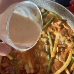 Żeberka duszone z warzywami i słodką papryką