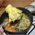 Zupa brokułowa z fenkułem batatem i kurczakiem