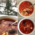 Zupa gulaszowa z bażanta z grzybami