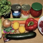 Zupa meksykańska z wołowiną i fasolami