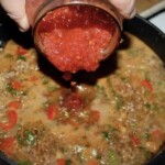 Zupa meksykańska z wołowiną i fasolami