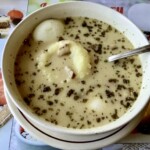 zupa żurek na żeberkach wędzonych