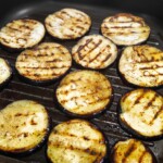krążki bakłażana na grillu