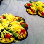 Bakłażan zapiekany z oscypkiem i pomidorami