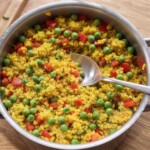 bulgur z warzywami w garnku