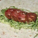 Burrito z tuńczykiem i warzywami po meksykańsku