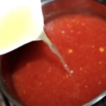 Galaretka z pomarańczy w garnku