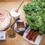 gulasz z kurczaka z frankfurterkami składniki