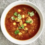 Harira zupa marokańska z mięsem i warzywami