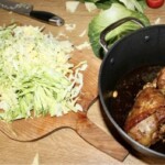 siekana biała kapusta