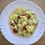 Łazanki z kiełbasą i białą słodką kapustą