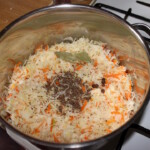 kapusta kiszona w garnku