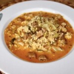 Paprykarz z cielęciny z białą kapustą