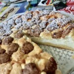 Placek jogurtowy z kruchym ciastem