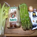 Risotto ze szparagami na białym winie składniki