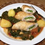 Roladki drobiowe z szynką szparagami i mozzarellą