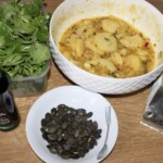 Styryjska sałatka z ziemniakami i z roszponką składniki