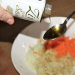 Surówka z kapusty kiszonej z kminkiem