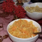 Surówka z kapusty kiszonej z kminkiem