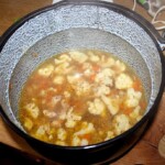 Zupa krem z kalafiora z szynką i serem