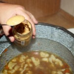 Zupa krem z kalafiora z szynką i serem