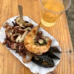 grillowane owoce morza