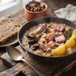 Kwaśnica to tradycyjna góralska zupa z Polski południowej. Tę zupę przygotowuje się na żeberku wędzonym i gotuje z dodatkiem kapusty kiszonej, z odpowiednimi przyprawami i koniecznie wzbogaca o kwas z kiszenia kapusty.