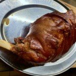 łopatka wieprzowa noga prosięcia pieczona