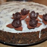 Makowiec japoński z jabłkami