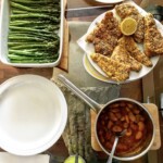 ryba panierowana w sezamie z kurkumą