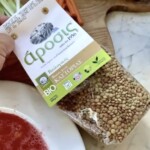 Boczniaki duszone z soczewicą