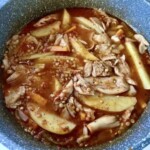 Boczniaki duszone z soczewicą