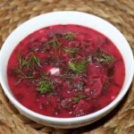 Botwinka wiosenna zupa z młodych buraków