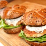 Burgery drobiowe z bulgurem