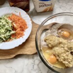 chleb bananowy w trakcie przygowania