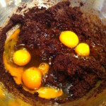 Ciasto czekoladowe z migdałami