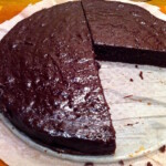 Ciasto czekoladowe z migdałami