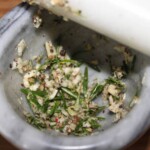 Dorada pieczona z warzywami