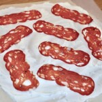 plasterki spianato appiccante salami włoskiego