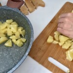 grefruty są krojone na małe kawałki