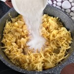 konfitura z grejpfruta w trakcie przygotowania