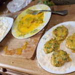 Kotlety warzywne z kurczakiem i kaszą gryczaną