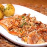 Kotlety z indyka w sosie kurkowym