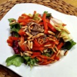 Makaron z tofu z imbirem na sposób chiński