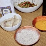 Paluszki rybne w cieście z mąki żytniej razowej