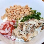 Pasta z makreli białej fasolki i twarogu