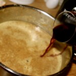 Pieczeń wołowa w sosie warzywnym z winem Porto