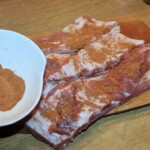 Pieczone żeberka wieprzowe w glazurze BBQ