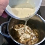 grzyby leśne duszone