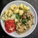 Polędwiczka wieprzowa w sosie grzybowym